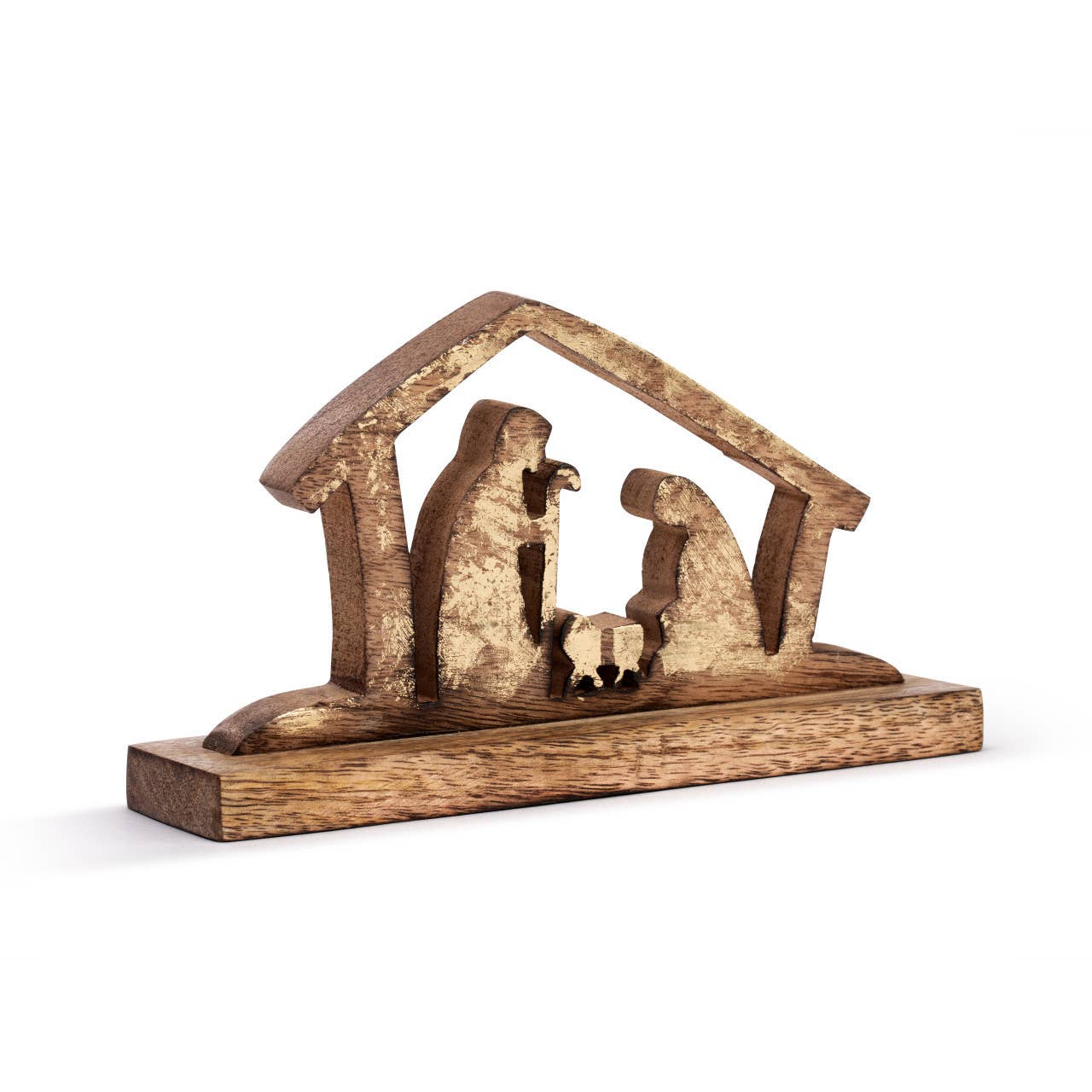 DEMDACO - Wholesale Nativity Scene Decor - Wood Holy Family Figure4