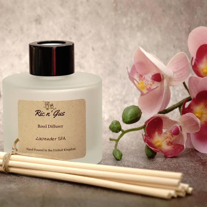 Lavender SPA Reed Diffuser for wholesale by Ric n'Gus Candles