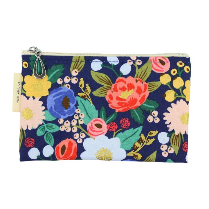 Metallic Cotton Coin Purse for wholesale by Dana Herbert