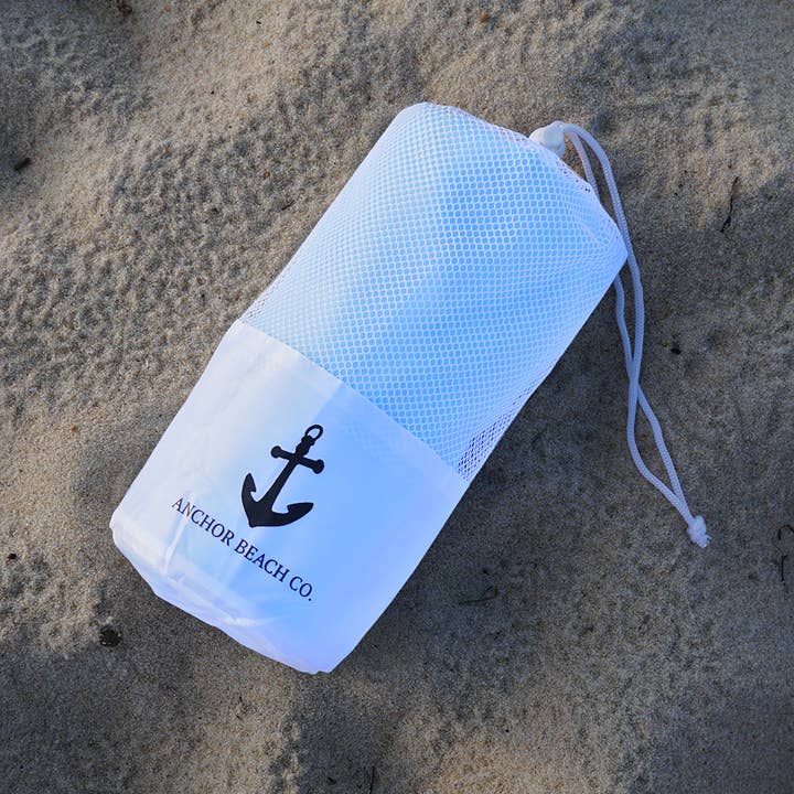 Anchor Beach Co. - Wholesale Beach towel - XL Sand Free Quick Dry Beach Towel With Pockets & Travel Bag7