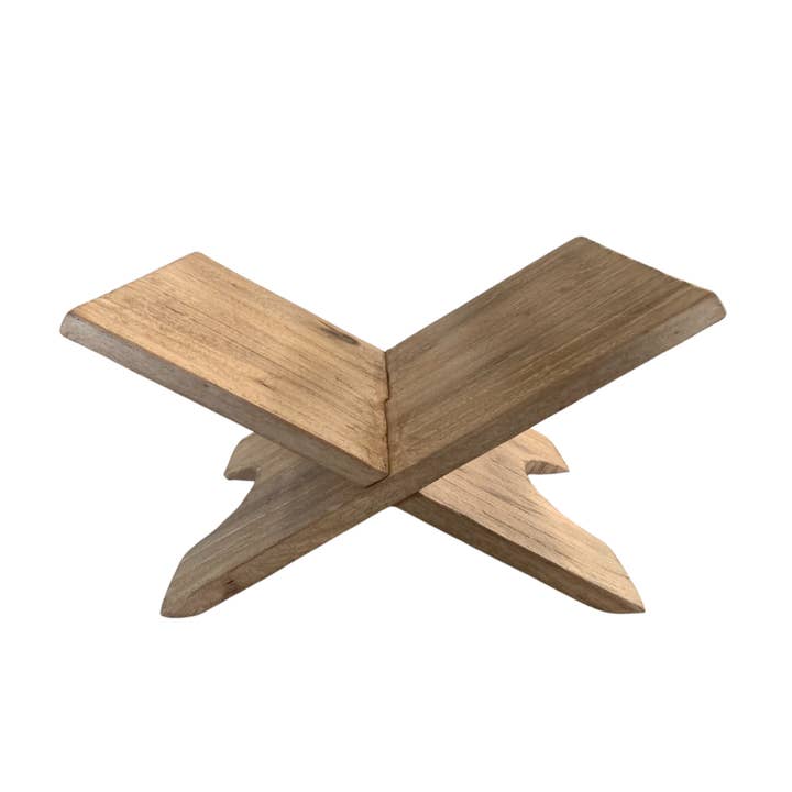 Luxe B Co - Wholesale Book Stand - Vintage Reclaimed Elm Wood Book Stand