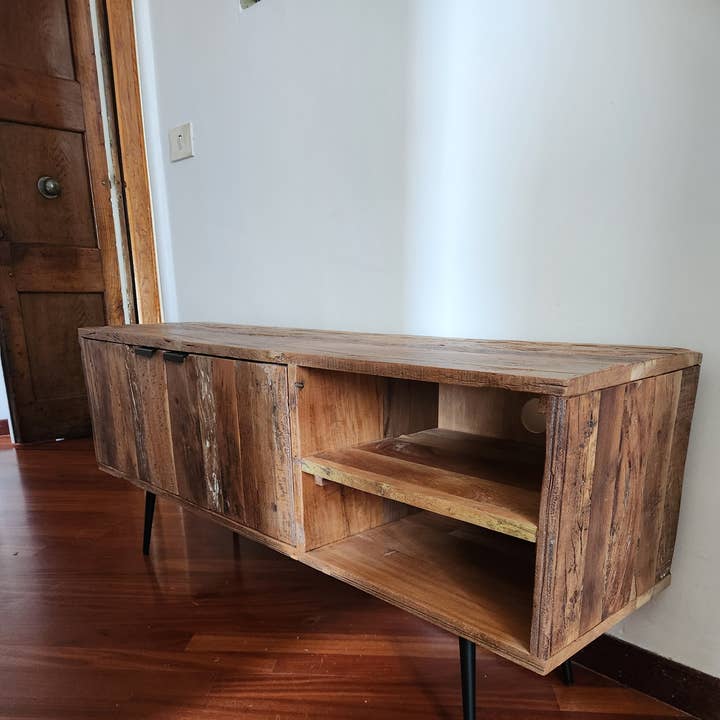 Mobil TV-ställ gammal teak liten för wholesale av Crab design