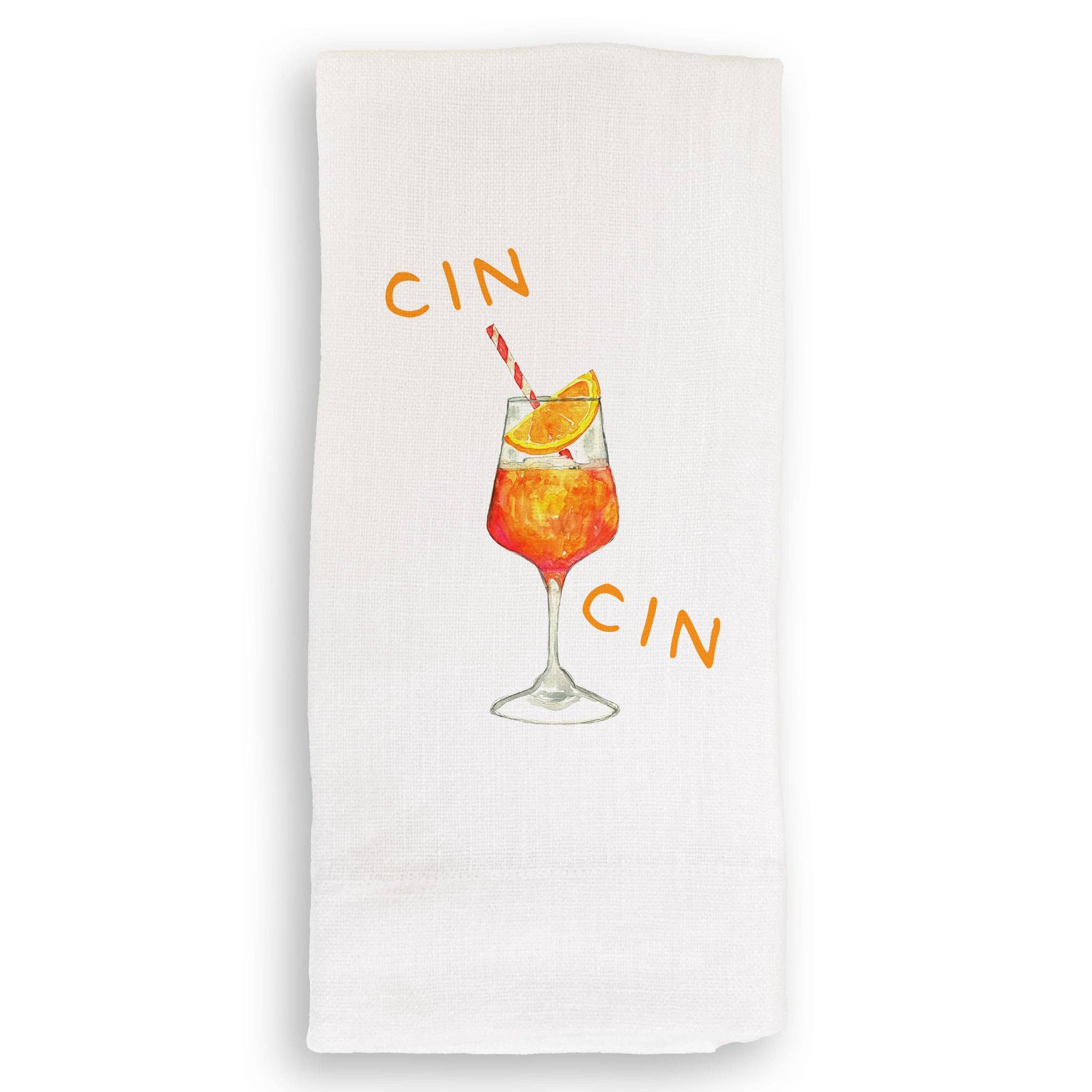 French Graffiti – wholesale Tea towel – Aperol Spritz2