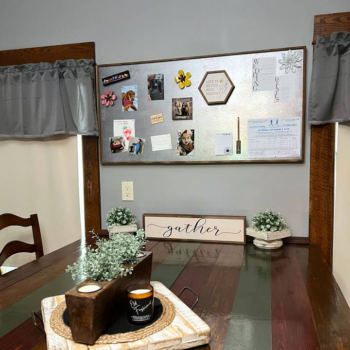 Home Accents By Driftless - Wholesale Magnet Board - Galvanized Magnetic Picture Board Signs With Magnets3