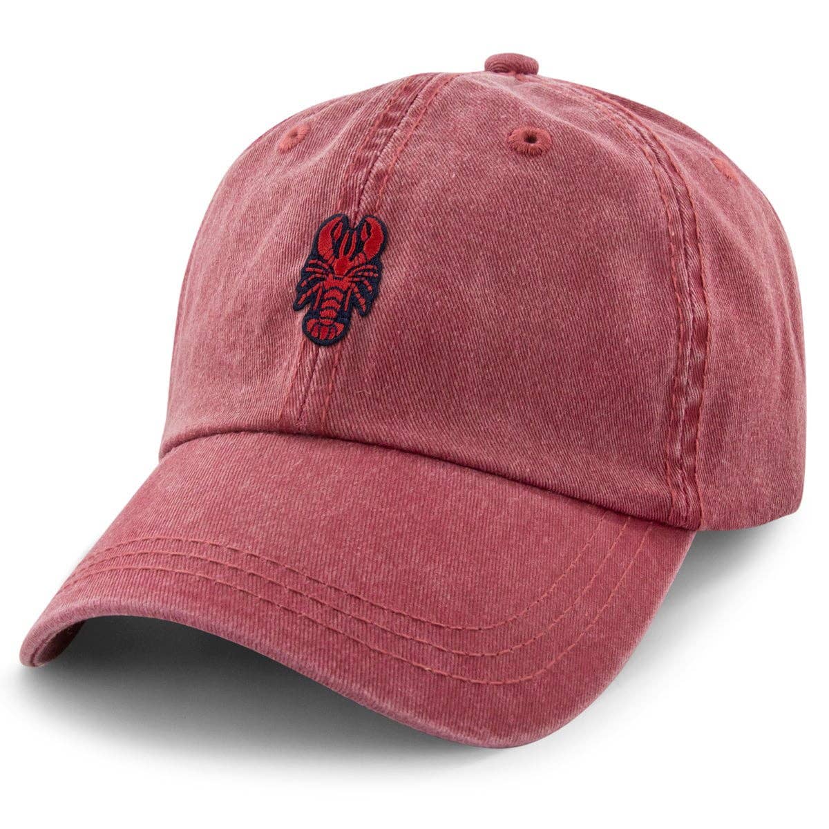 Chowdaheadz - Wholesale Baseball Cap - Unisex - Mini Lobster Washed Dad Hat1