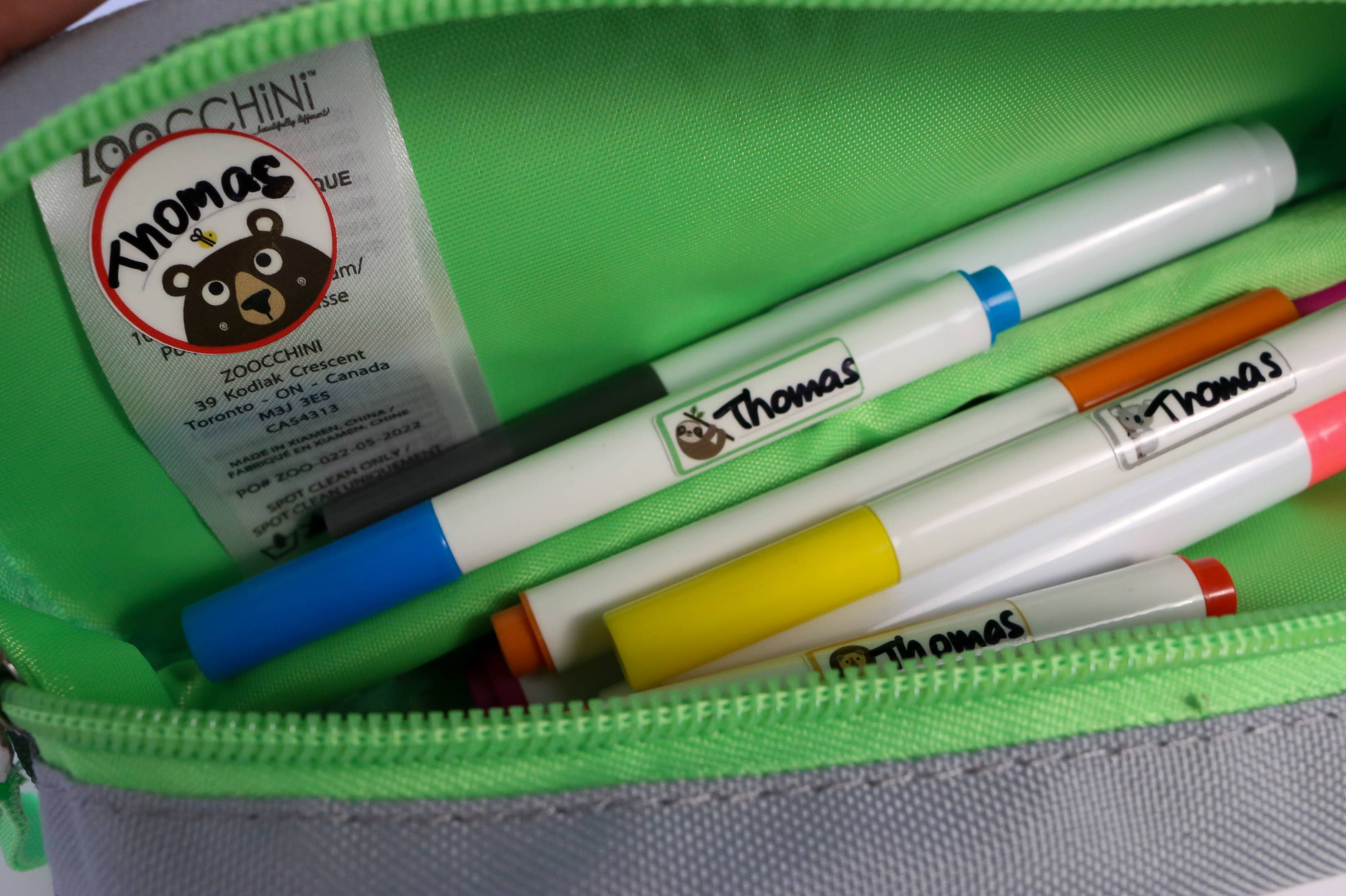 ZOOCCHINI - Wholesale Sticker - Kids & Baby - Multi-Purpose Name Labels - Allie & Friends2