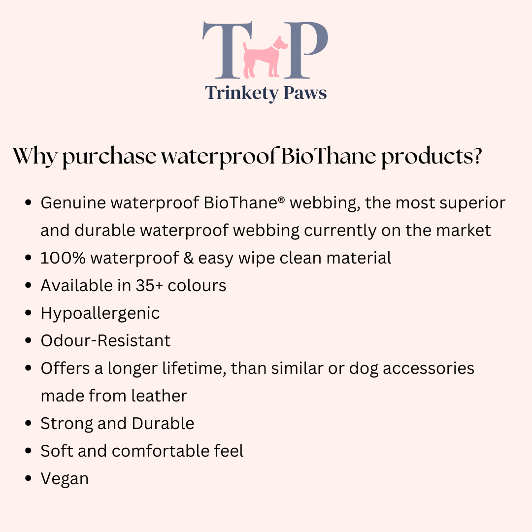 Trinkety Paws - Wholesale Pet Collar - Dog - Waterproof Dog Collar & Lead Bundle - Country Collection10