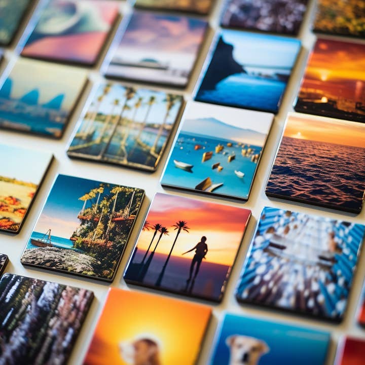 Pic Art Joy - Wholesale Magnet - Premium custom Magnets (Fridge Magnets),12 Pcs per image6