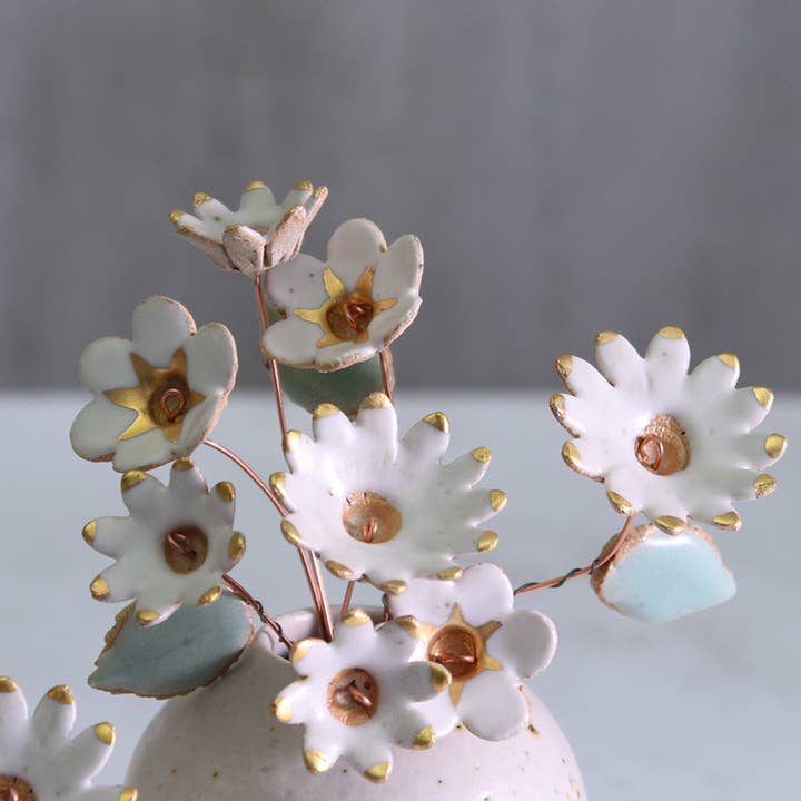 Gold Detailed Ceramic Flowers 3 Styles and other Purchase wholesale large artificial flowers. Free returns & net 60 terms on Faire trending on Faire.