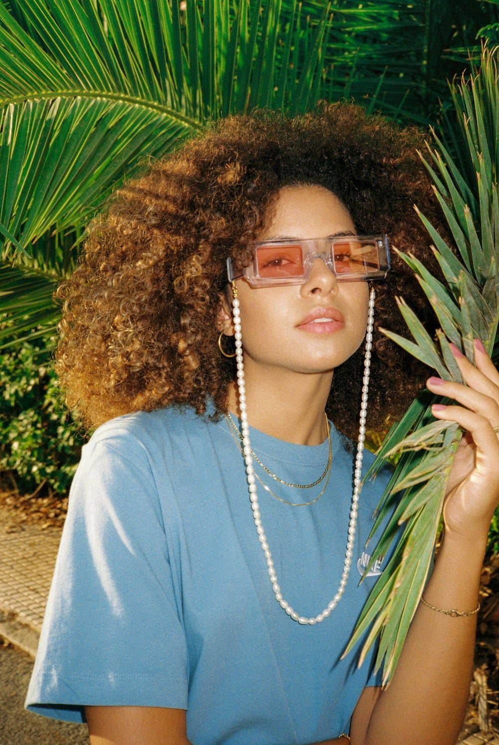 COCO BONITO - Wholesale Sunglasses/Eyeglasses Strap - Women's - Pearly Glasses Chains3