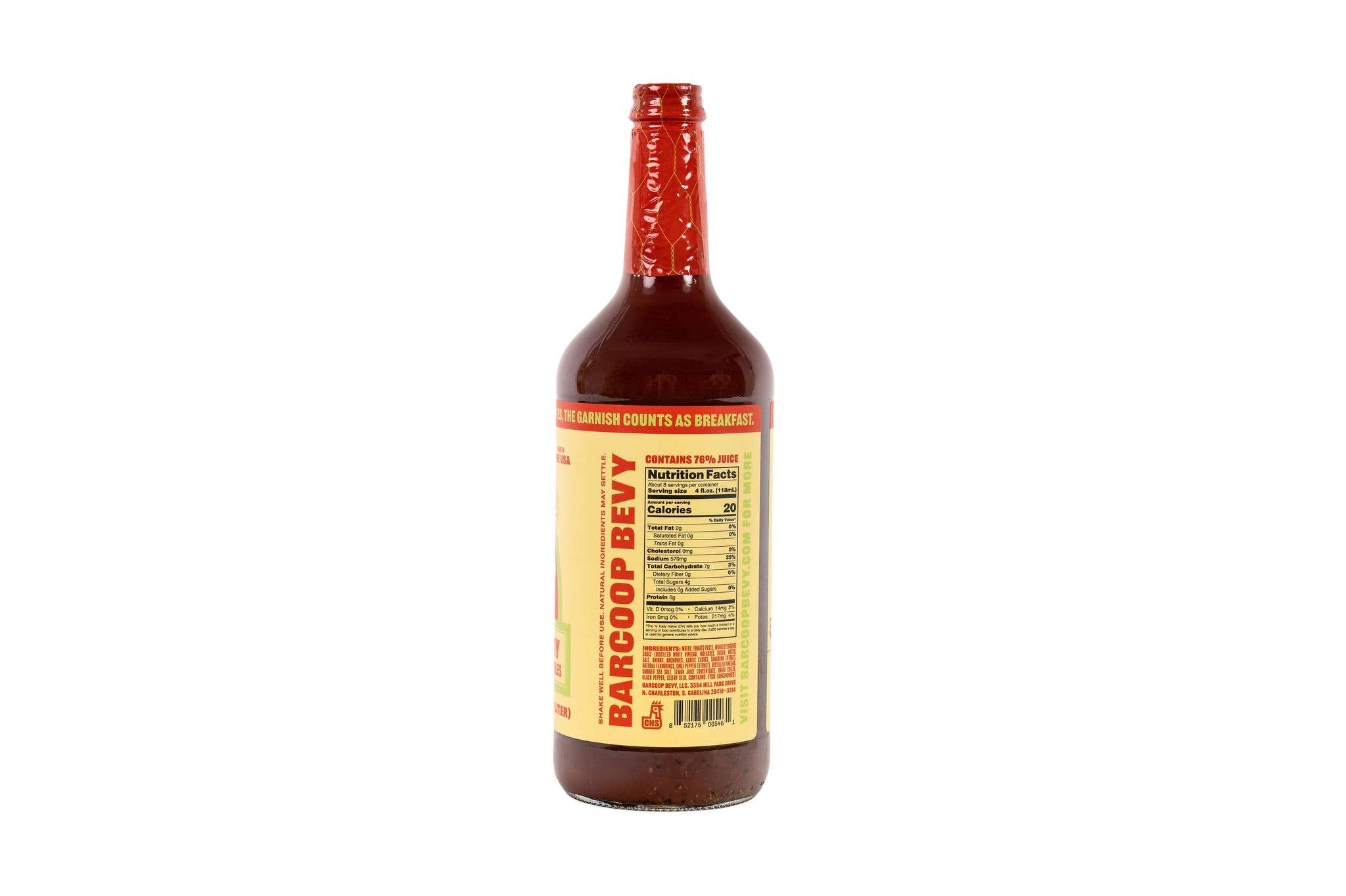 Bittermilk Bottling Co. - Wholesale Cocktail Mix/Syrup - Bloody Mary with Smoked Sea Salt and Chiles Cocktail Mixer4