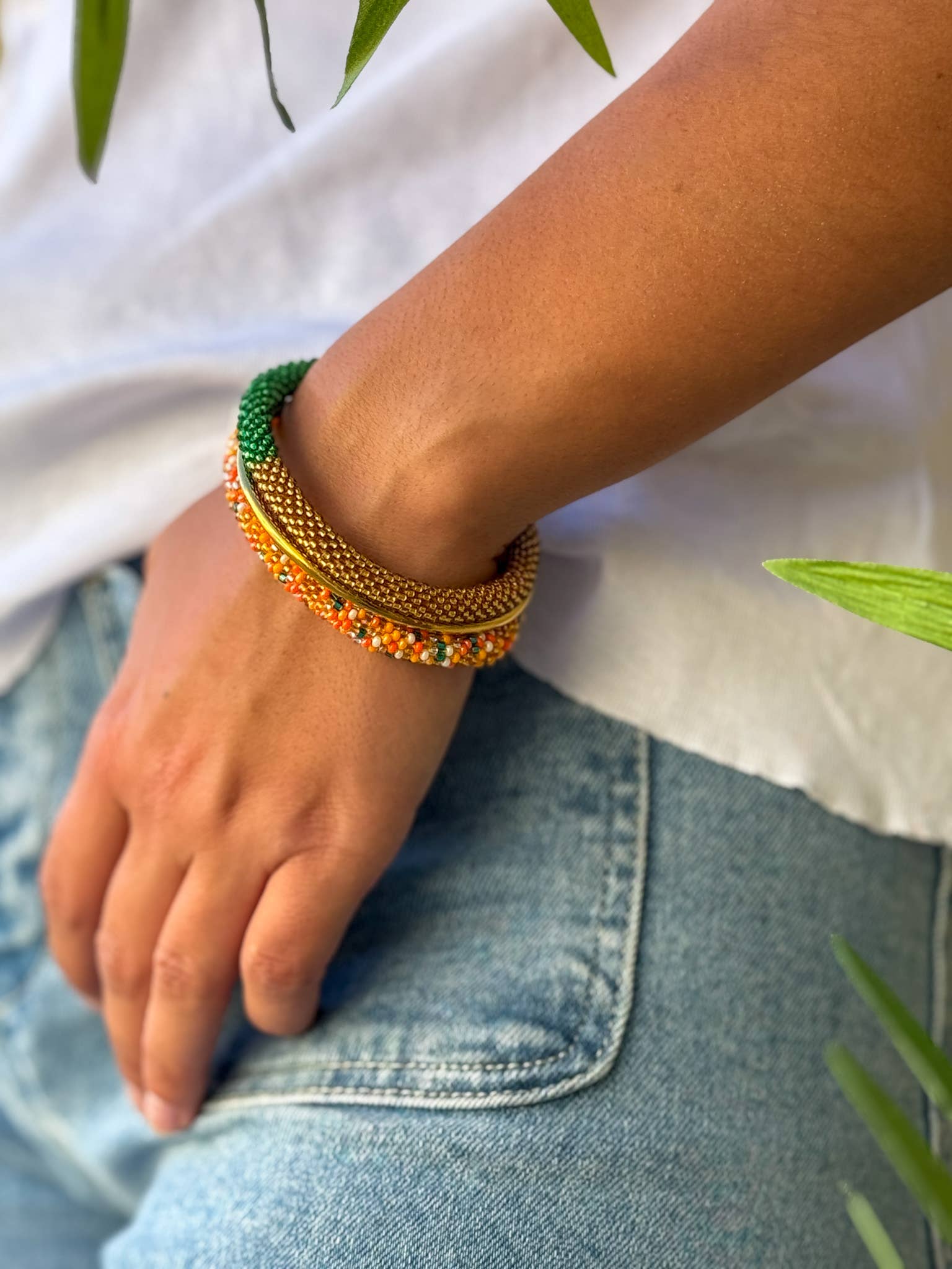 MAISON KIZO - Wholesale Beaded Bracelet - Nepali bracelet 3