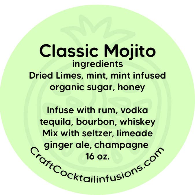 Craft Cocktail Infusions - Wholesale Cocktail Mix/Syrup - Cocktail Kit Gifts Classic Mojito | DIY Infusion4