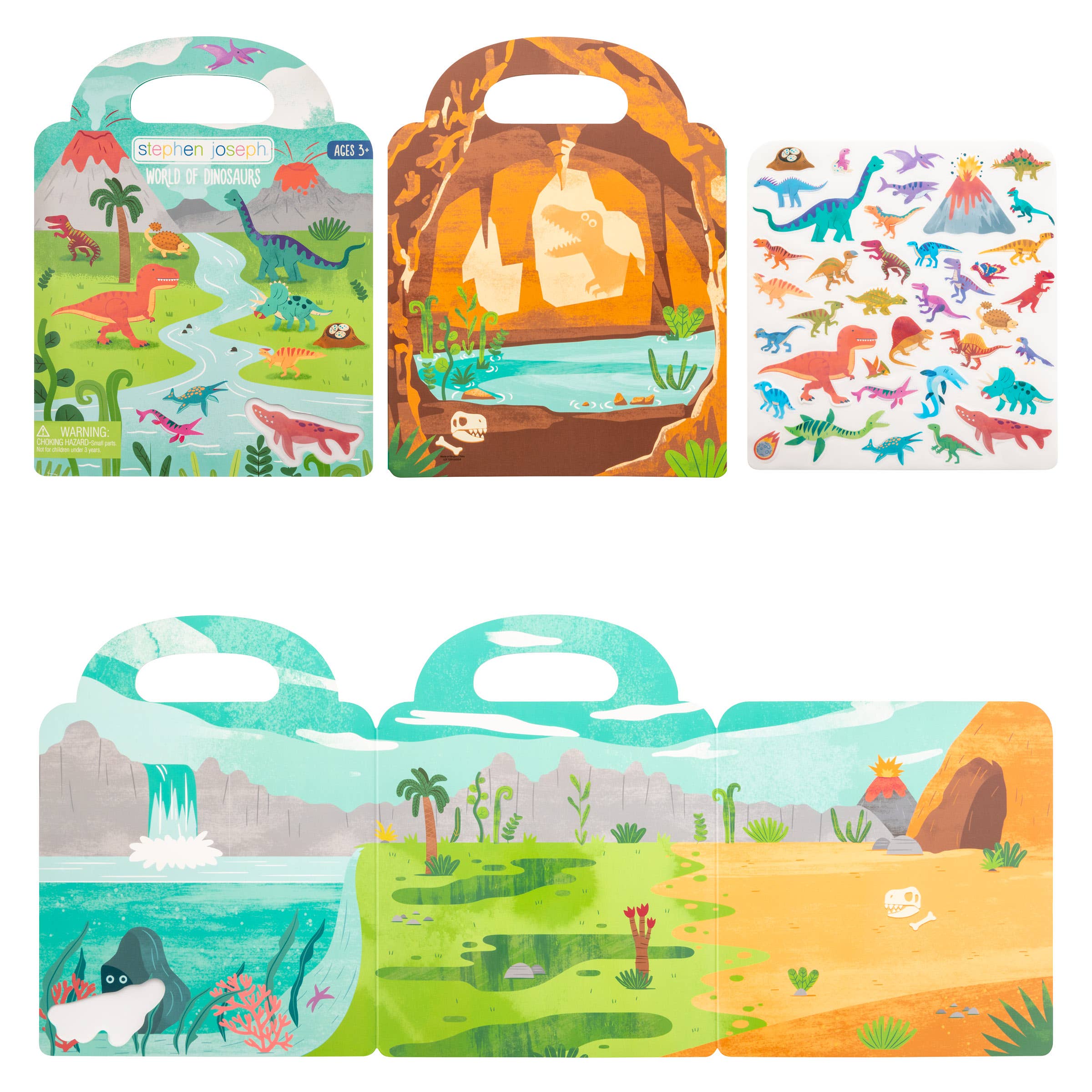 Stephen Joseph Gifts - Vente Autocollant - Enfant et bébé - Autocollant réutilisable5