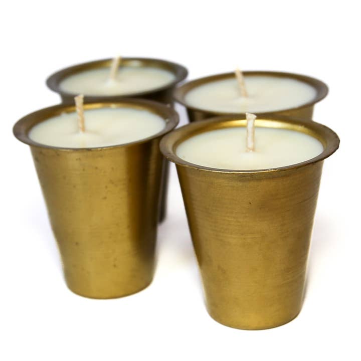 Candle Cup Sampler – 13 Scents | 3" Black or Gold Tins | for wholesale by Forever Green Art