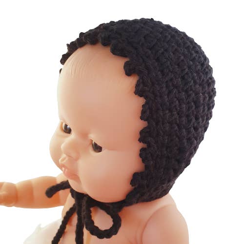 Beguin Noir for engroshandel hos Maman Poule et Papa Coq