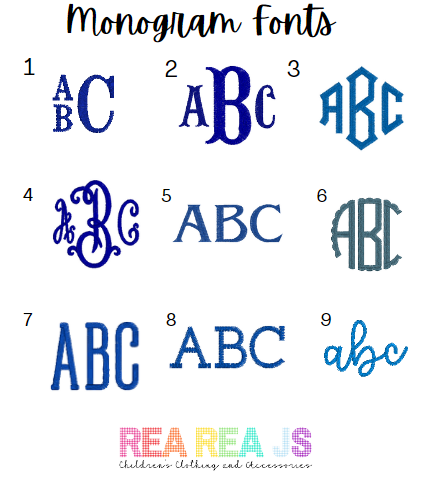 Rea Rea J's - Wholesale Shorts - Kids - Monogrammed Running Shorts2
