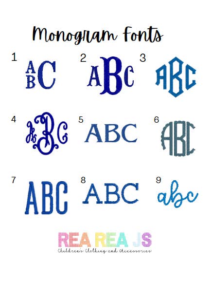 Rea Rea J's - Wholesale Shorts - Kids - Monogrammed Running Shorts2