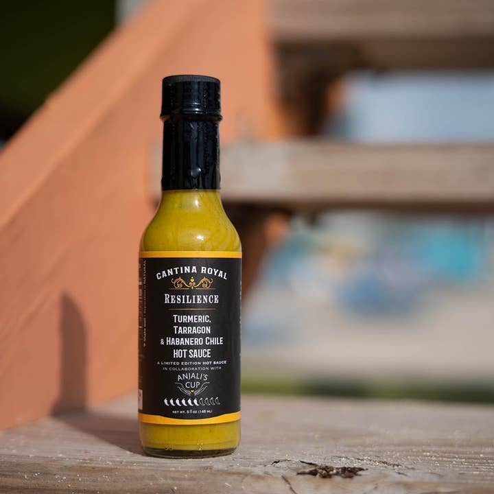 Cantina Royal Hot Sauce - Wholesale Hot Sauce - Resilience - Turmeric, Tarragon, Habanero Hot Sauce1
