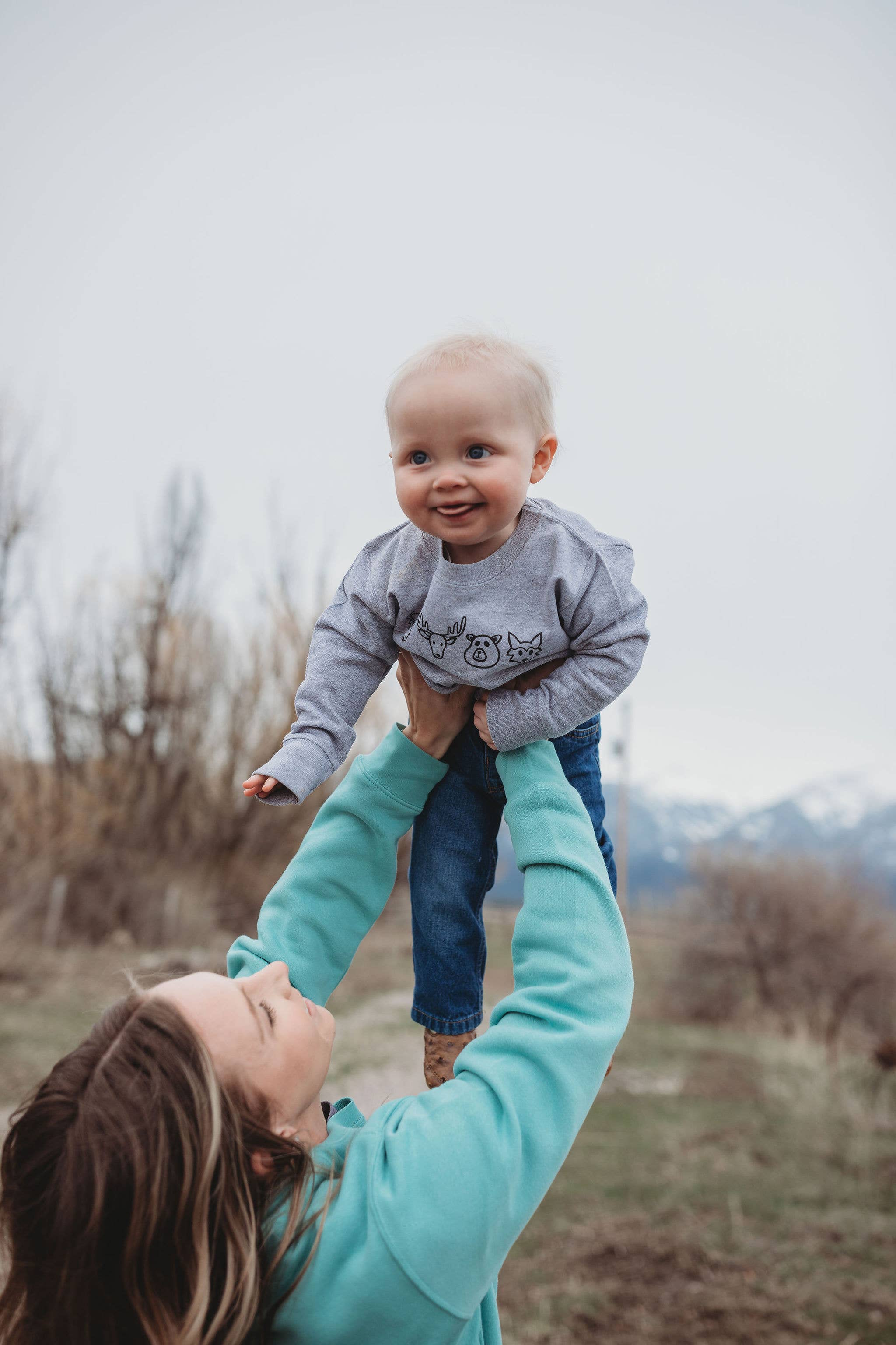 Made of Mountains - Venta al por mayor Sudadera - Niños - Equipo de Criaturas del Bosque para Niños Pequeños2