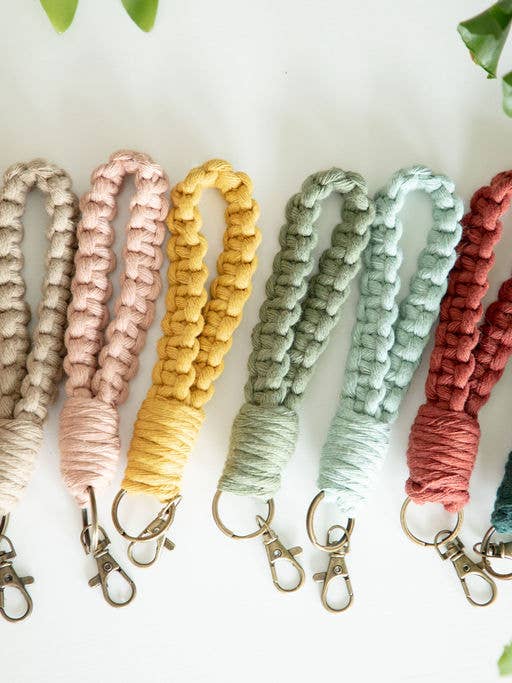 Wristlet Keychain for wholesale by Knotted Vines