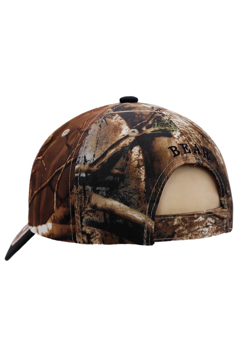 Cap Zone - Wholesale Baseball Cap - Unisex - Grizzly Bear Logo Baseball Cap8