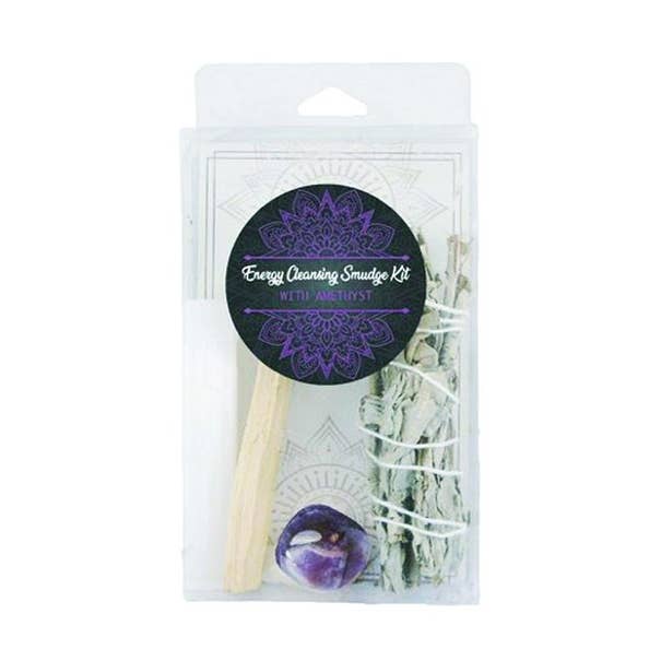 Designs by Deekay Inc. - Vente Bâton de sauge - Kit nettoyant énergétique avec améthyste0