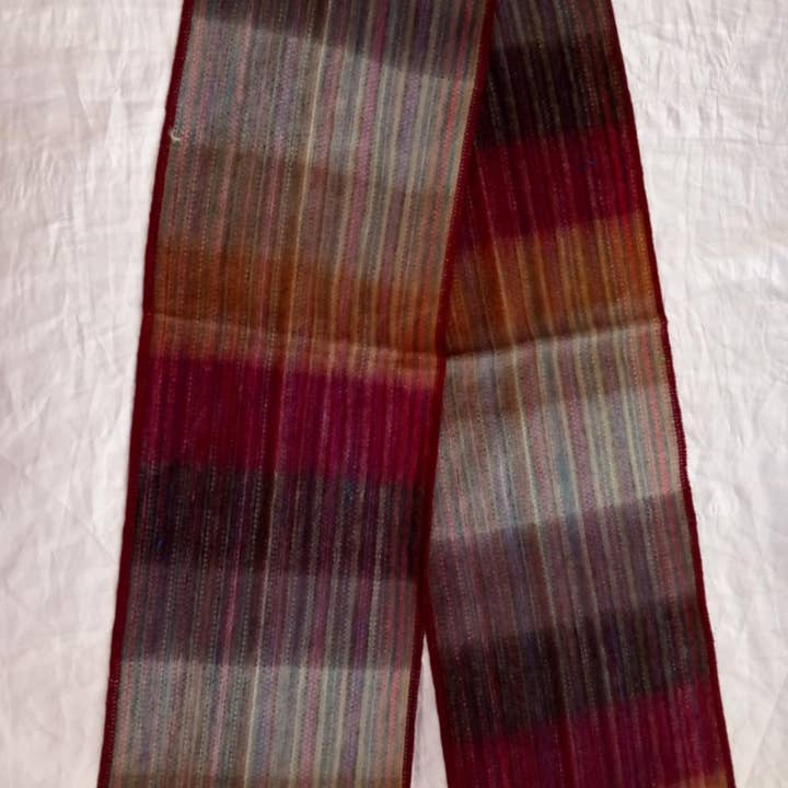 Treasure of ANDES - Wholesale Scarf - Unisex - Artisanal Handwoven Alpaca blend SCARVES, Multicolor Ecuador
