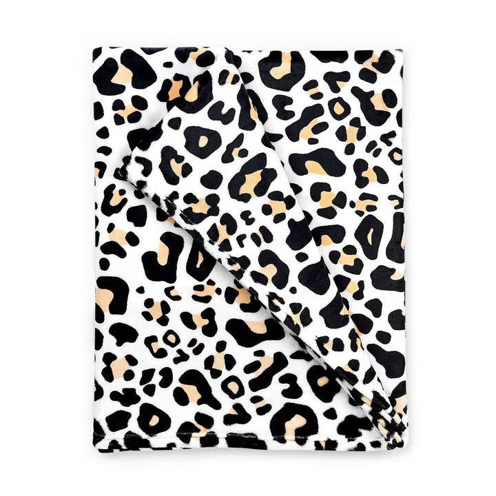 Couverture Catwalk Leopard pour la vente par Viv&Lou