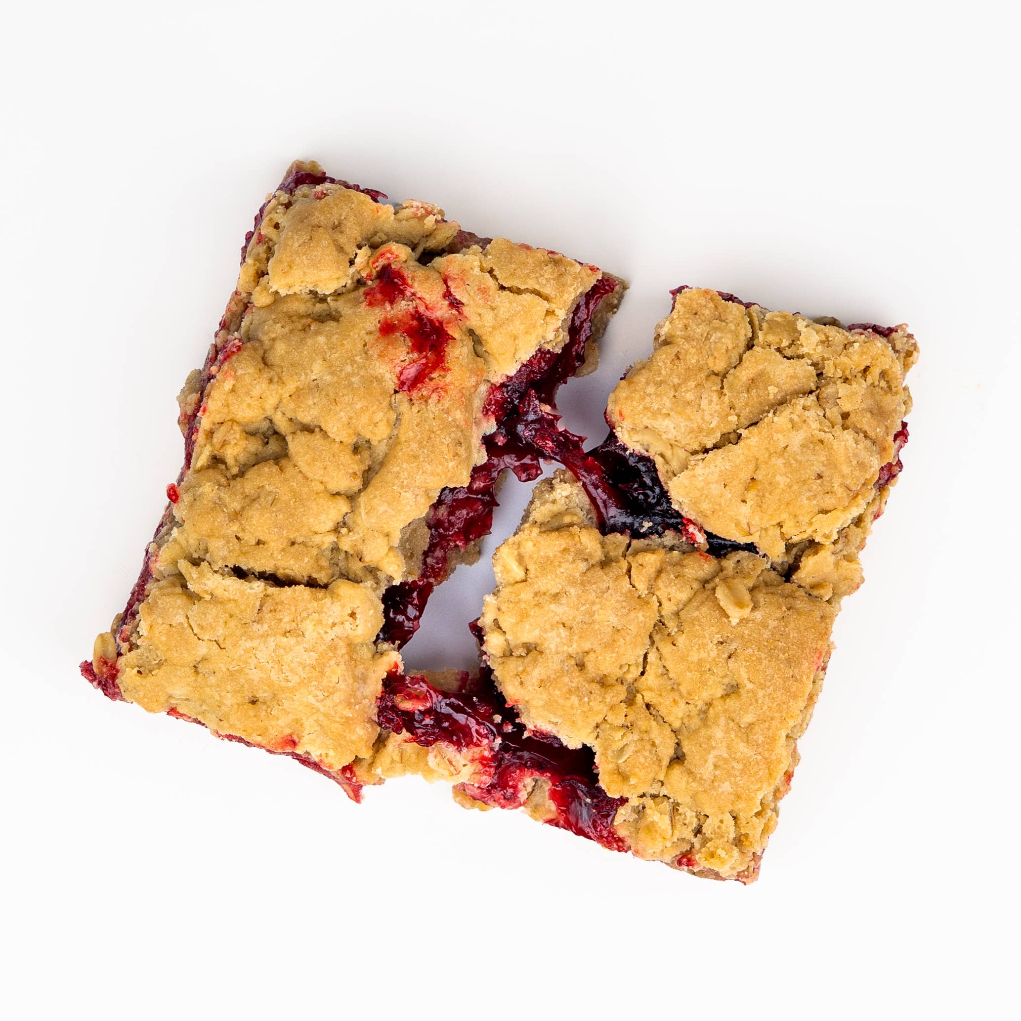 Breauxdoo Bakery - Wholesale Snack Bar - Raspberry Jam Session Oat Bar2
