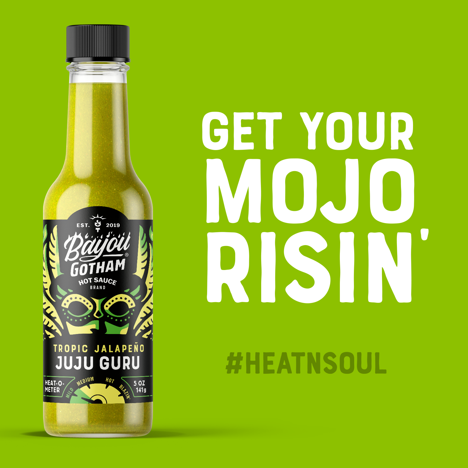 Bayou Gotham Hot Sauce - Wholesale Hot Sauce - JUJU GURU Tropic Jalapeño4