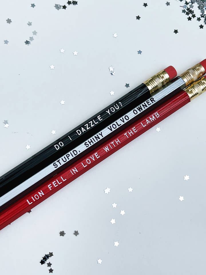 Do I Dazzle You? Pencils for wholesale by Hey There Princess