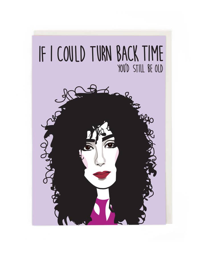 Cath Tate Cards - Wholesale Everyday Greeting Card - TURN BACK TIME0