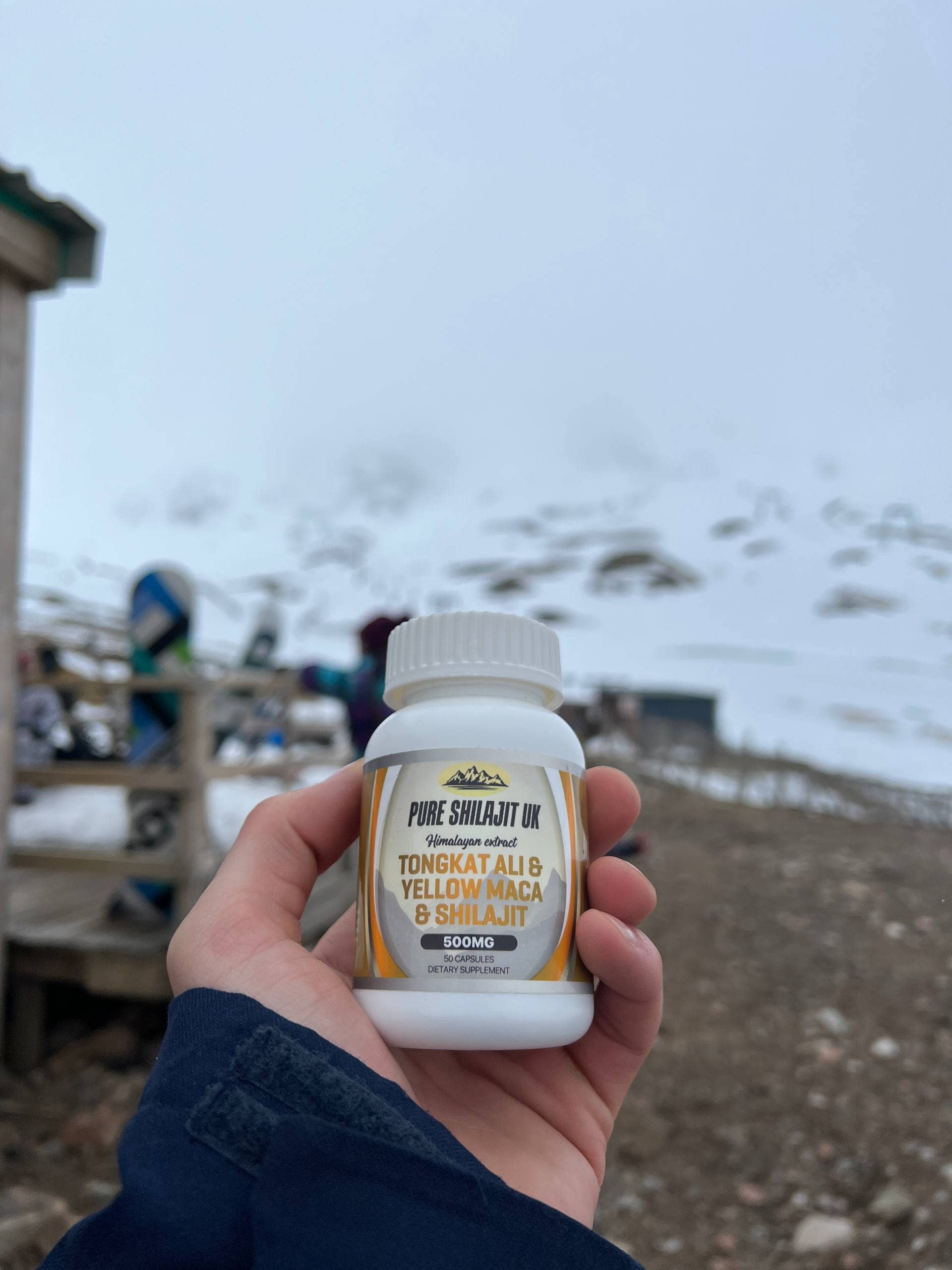 Pure Shilajit UK - Wholesale Oral Supplement/Vitamin - Tongkat Ali, Maca & Shilajit Capsules – Daily Testo Blend 6