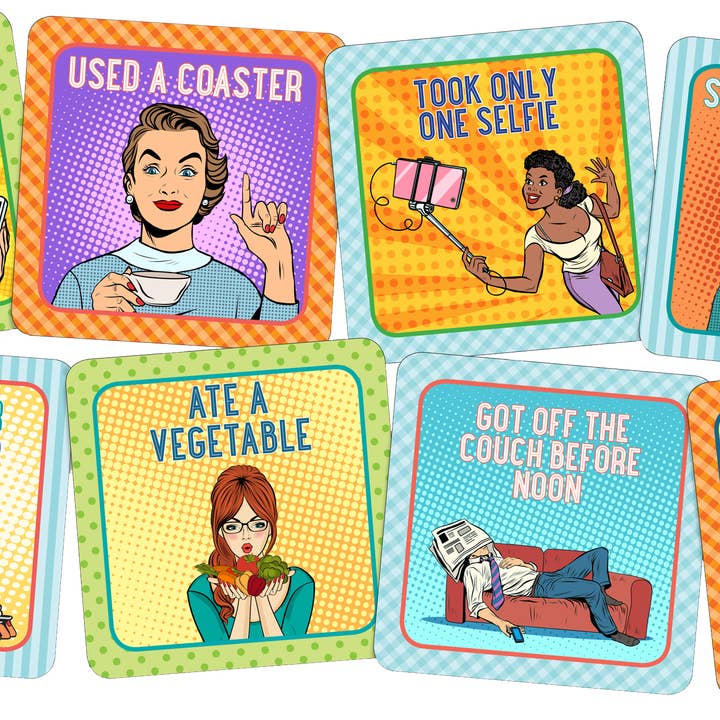 Peter Pauper Press - Wholesale Coasters - Adulting Coasters (Set of 8)0