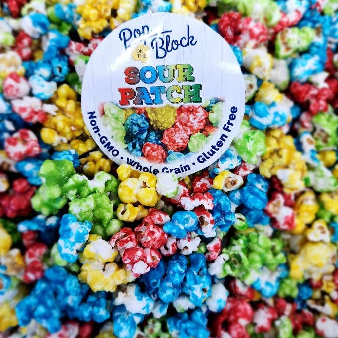 Pop On The Block - Wholesale Popcorn - SOUR PATCH POPCORN1