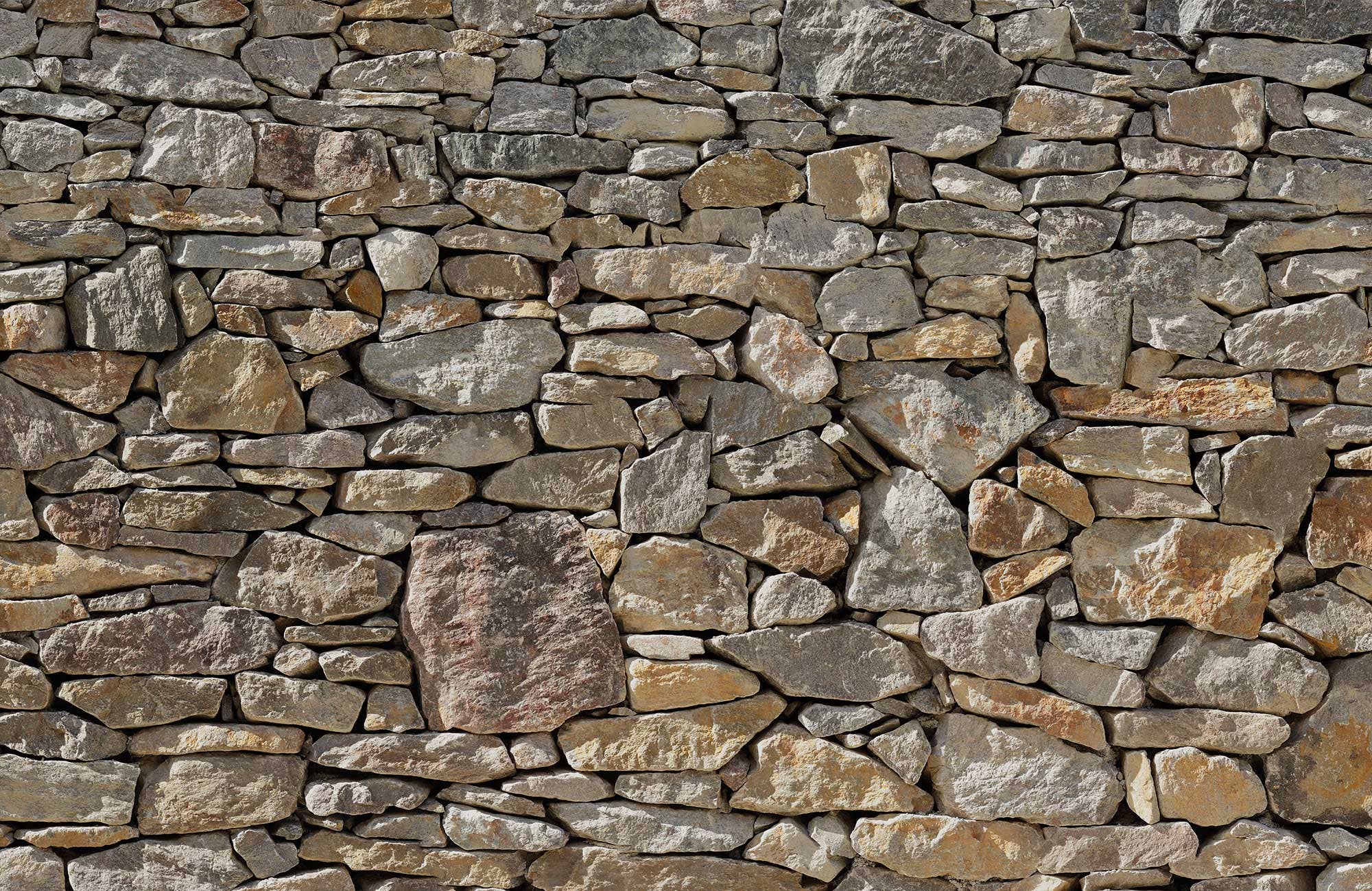 Komar Products GmbH & Co. KG - Wholesale Behangrol - Fleece fotobehang - Stone Wall - formaat 400 x 260 cm1