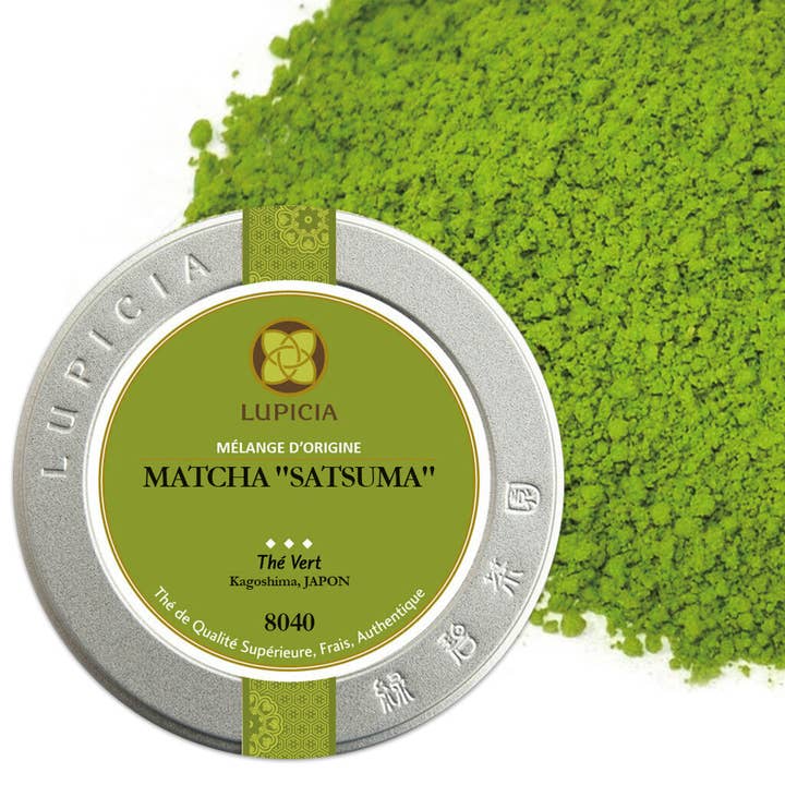 MATCHA SATSUMA - 20g Box - Japanese powdered green tea for wholesale by LUPICIA