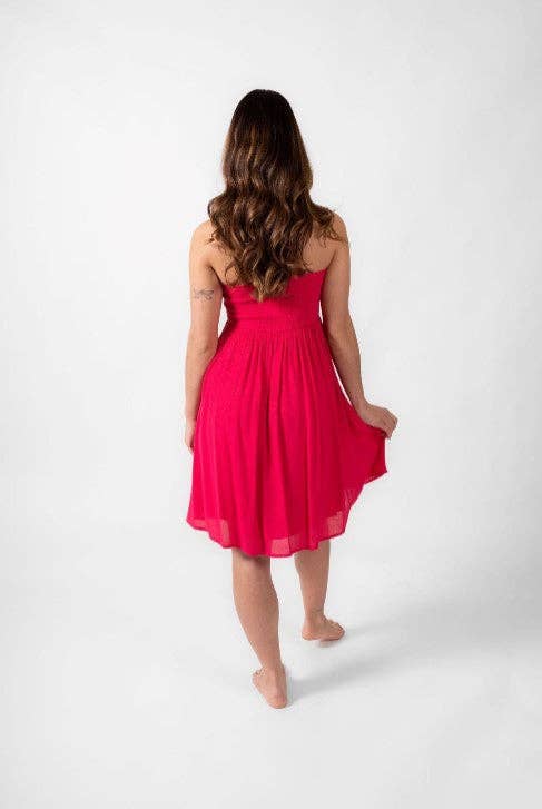 Koy Resort - Vente Robe – femme - Robe Mini Bandeau Sans Bretelles Miami6