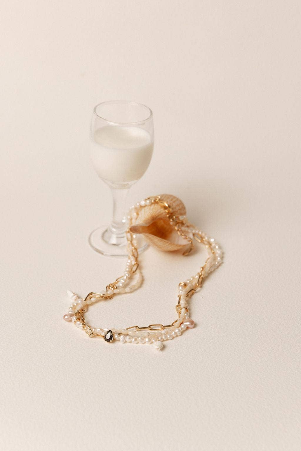 ZYROLA - Wholesale Beaded/Pearl Necklace - Multi-strand necklace – Cultured pearls & Swarovski crystals3