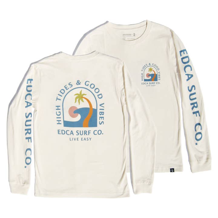 Sublime Long Sleeve Tee - California Surf Graphic Tee for wholesale by Everyday California