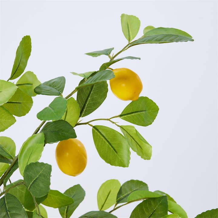 Truu Design - Wholesale Artificial Plant - Truu Design Artificial Potted Lemon Tree, 41.3"H2