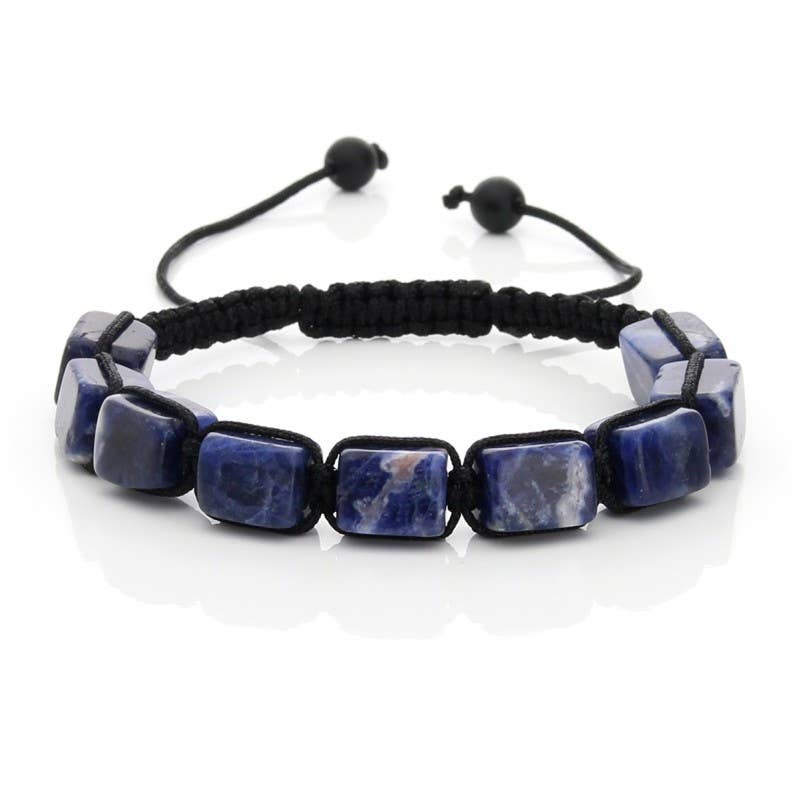 UniArt – wholesale Pärlarmband – Justerbart armband med naturliga chakrasstenar3