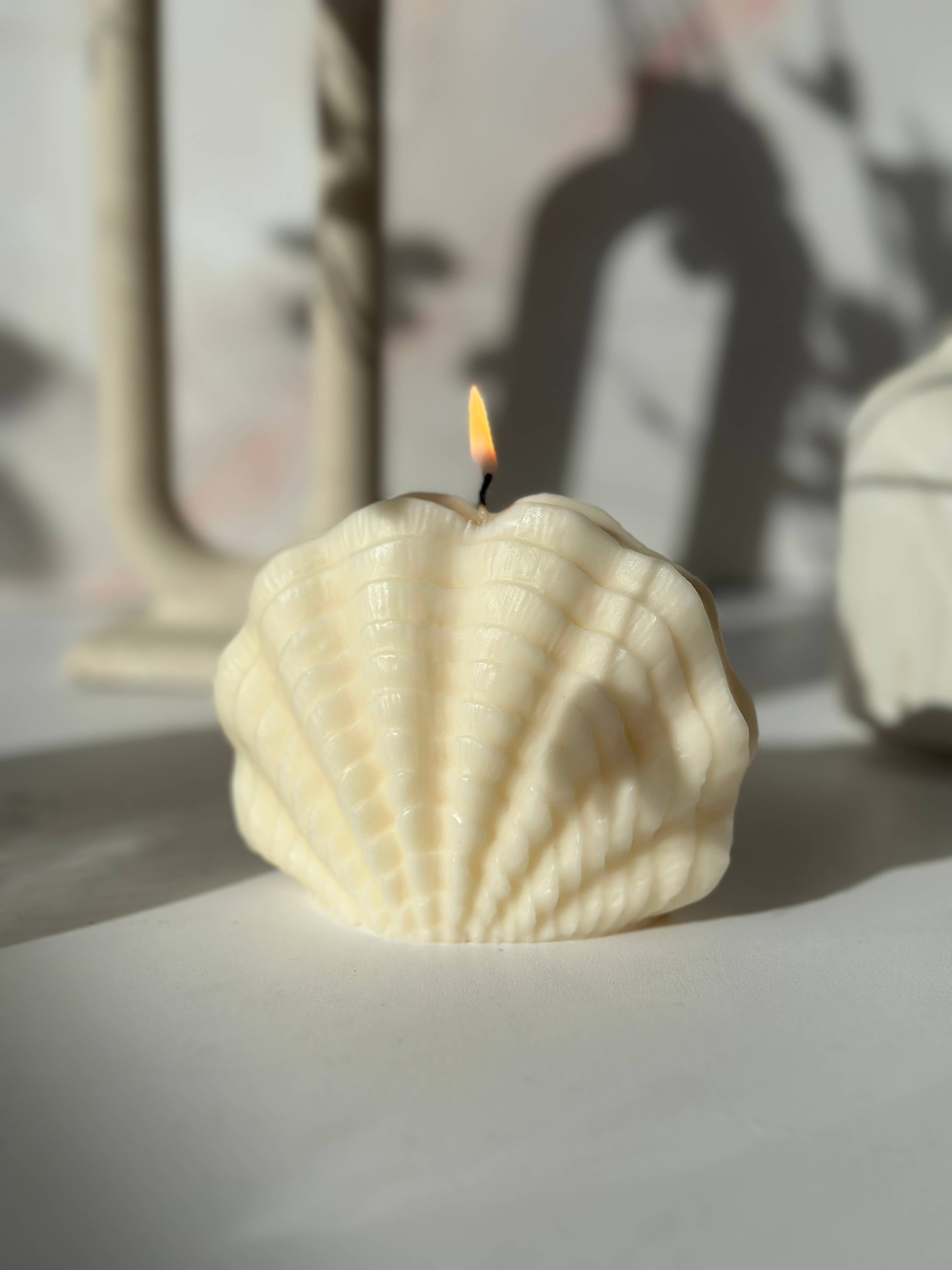 DE LA MUSHKA - Wholesale Novelty candle - Shell | Summer Decor | Scented Candles | Home Decor | Gifts