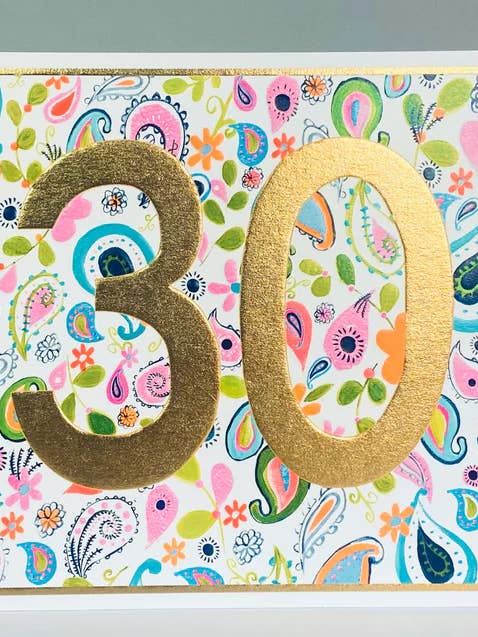 Alder 30 for engroshandel hos Paper Salad