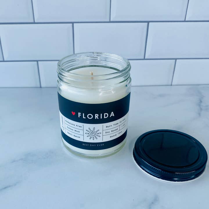 Rambling Caravan - Wholesale Jar/Filled Candle - Florida Candle4