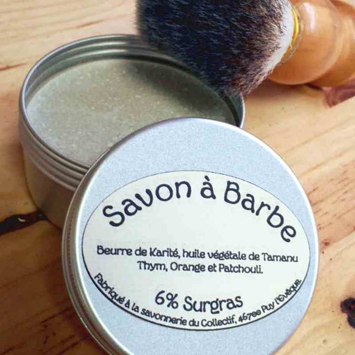 Sabonete de barbear orgânico tradicional por atacado de Le simple