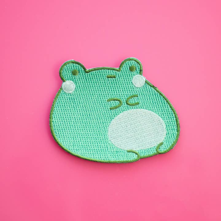 Robot Dance Battle - Wholesale Patch - Blob Frog Iron on patch