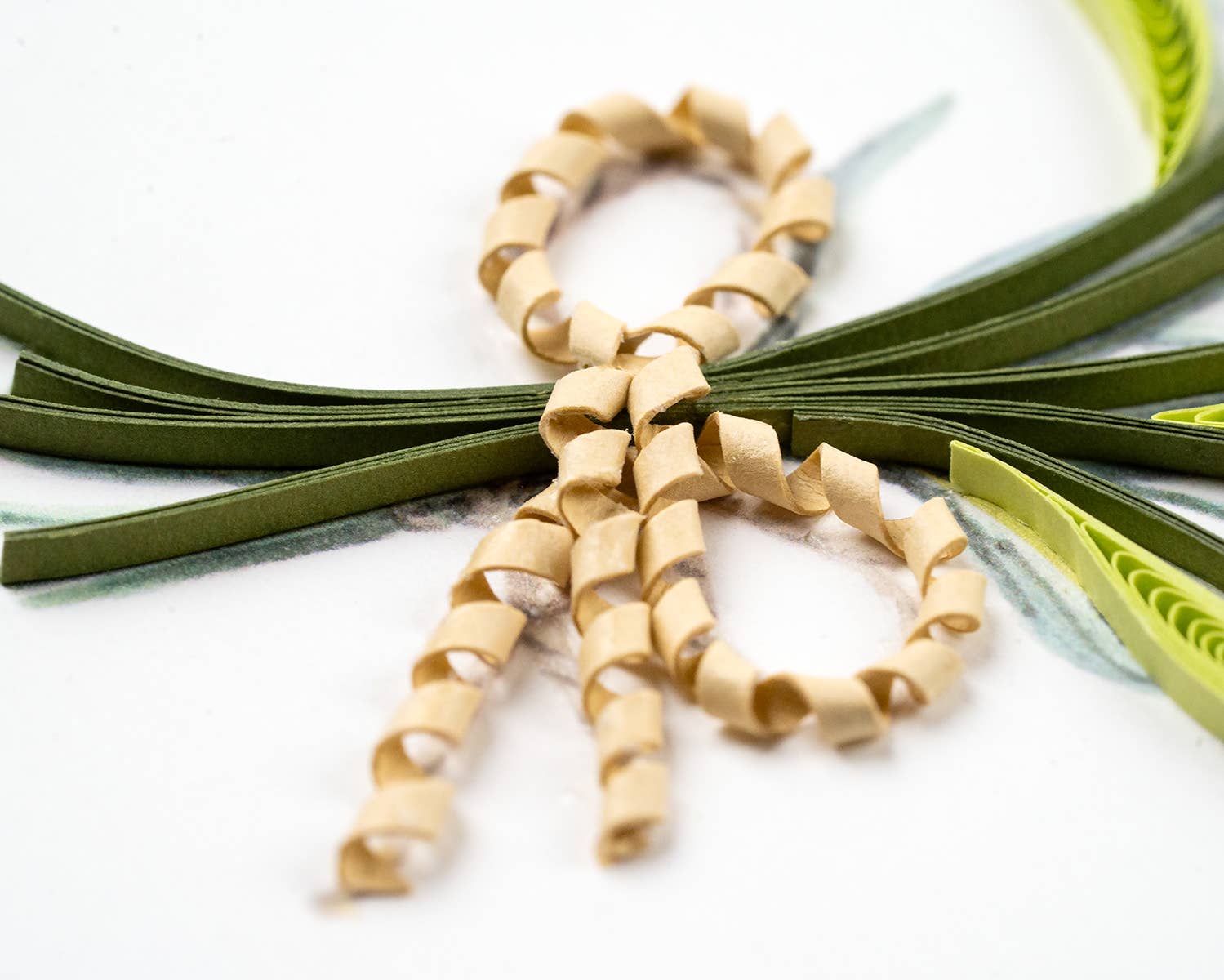 Quilling Card - Wholesale Everyday Greeting Card - Quilled Lavender Bunch Greeting Card2