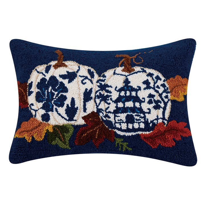 Chinoiserie Pumpkins Hook Pillow for wholesale by Peking Handicraft